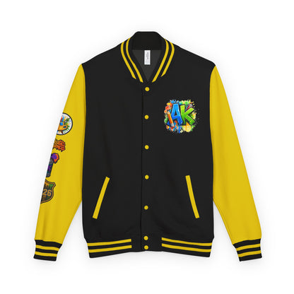Artistic Kids Letterman Jacket - Colorful Kids Art Club Varsity Jacket