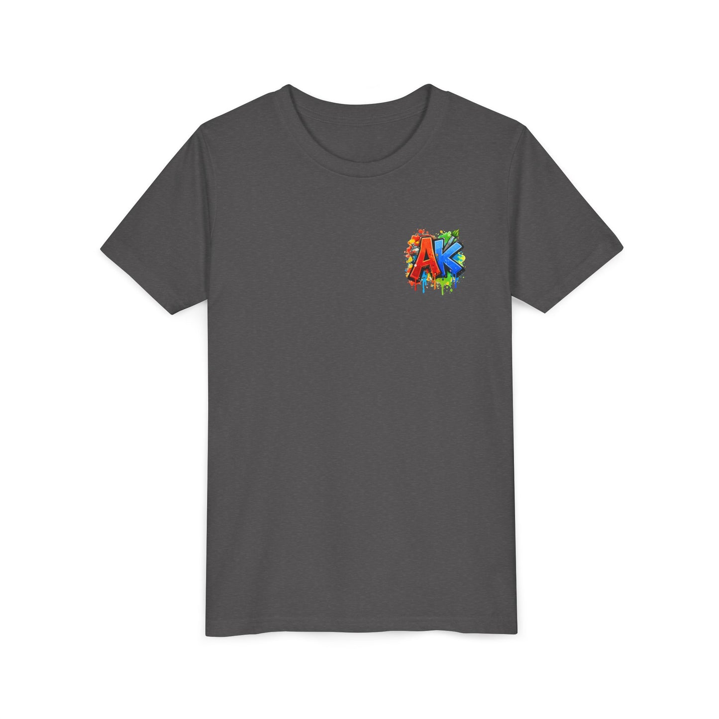 Artistic Kids Youth Tee — Colorful ‘Artistic Kids’ Graphic Shirt for Creative Children