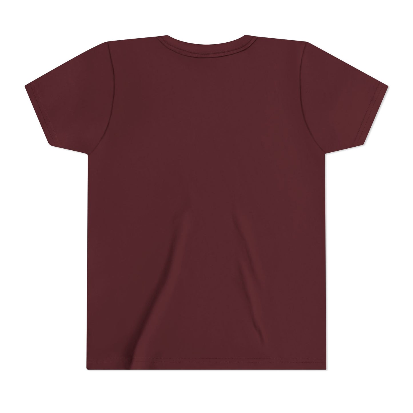 Kids Crowned Script Tee — Youth Short Sleeve T‑Shirt