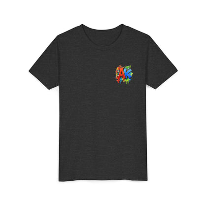 Artistic Kids Youth Tee — Colorful ‘Artistic Kids’ Graphic Shirt for Creative Children