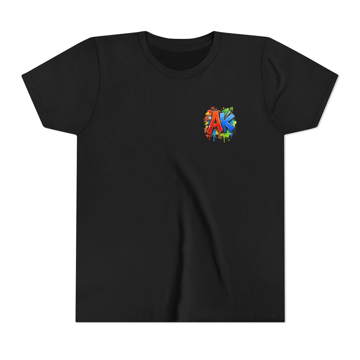 Artistic Kids Youth Tee — Colorful ‘Artistic Kids’ Graphic Shirt for Creative Children