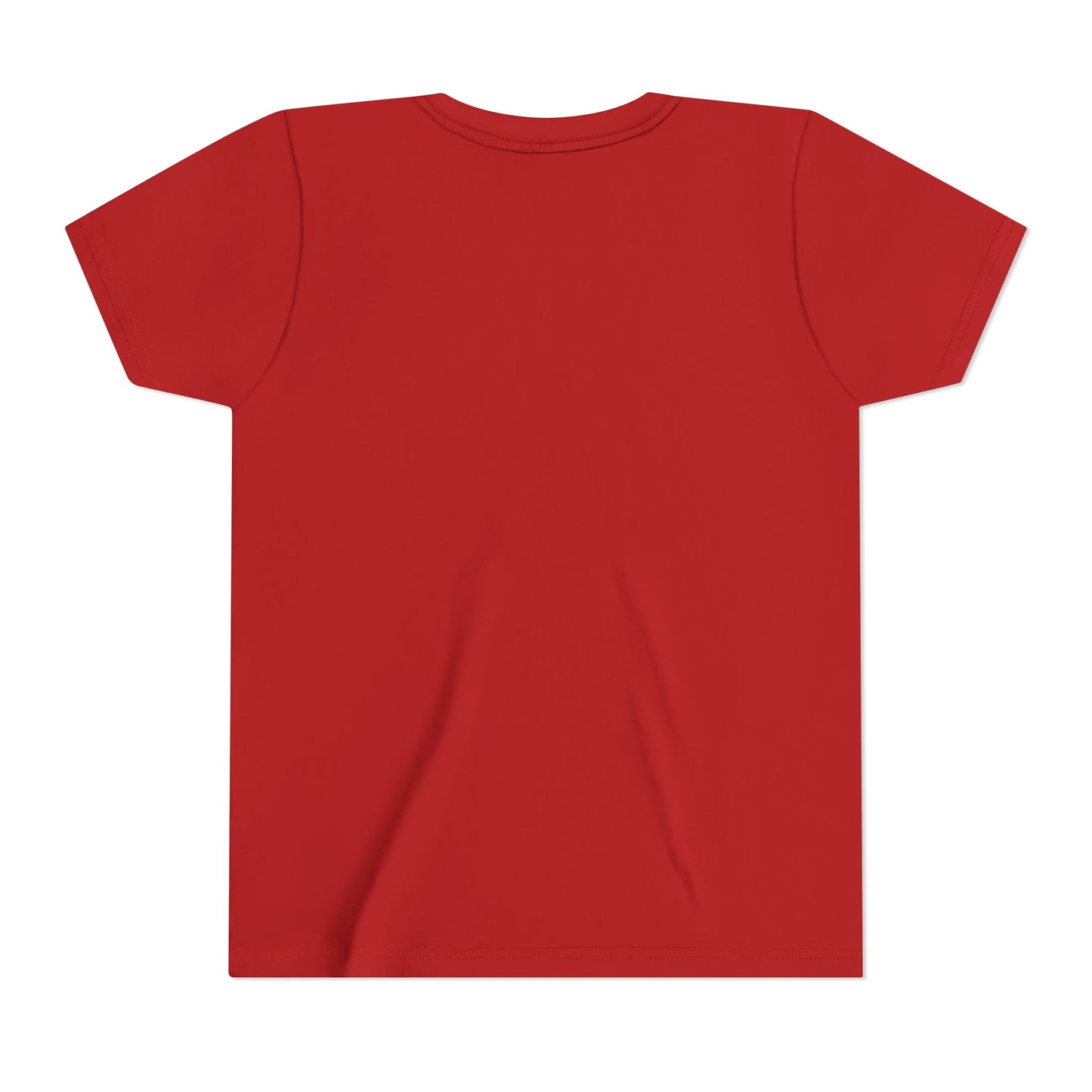Kids Crowned Script Tee — Youth Short Sleeve T‑Shirt
