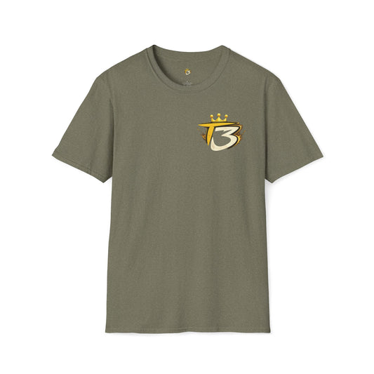 T3 Graphic T-Shirt | Urban Rapper Illustration, Streetwear Tee