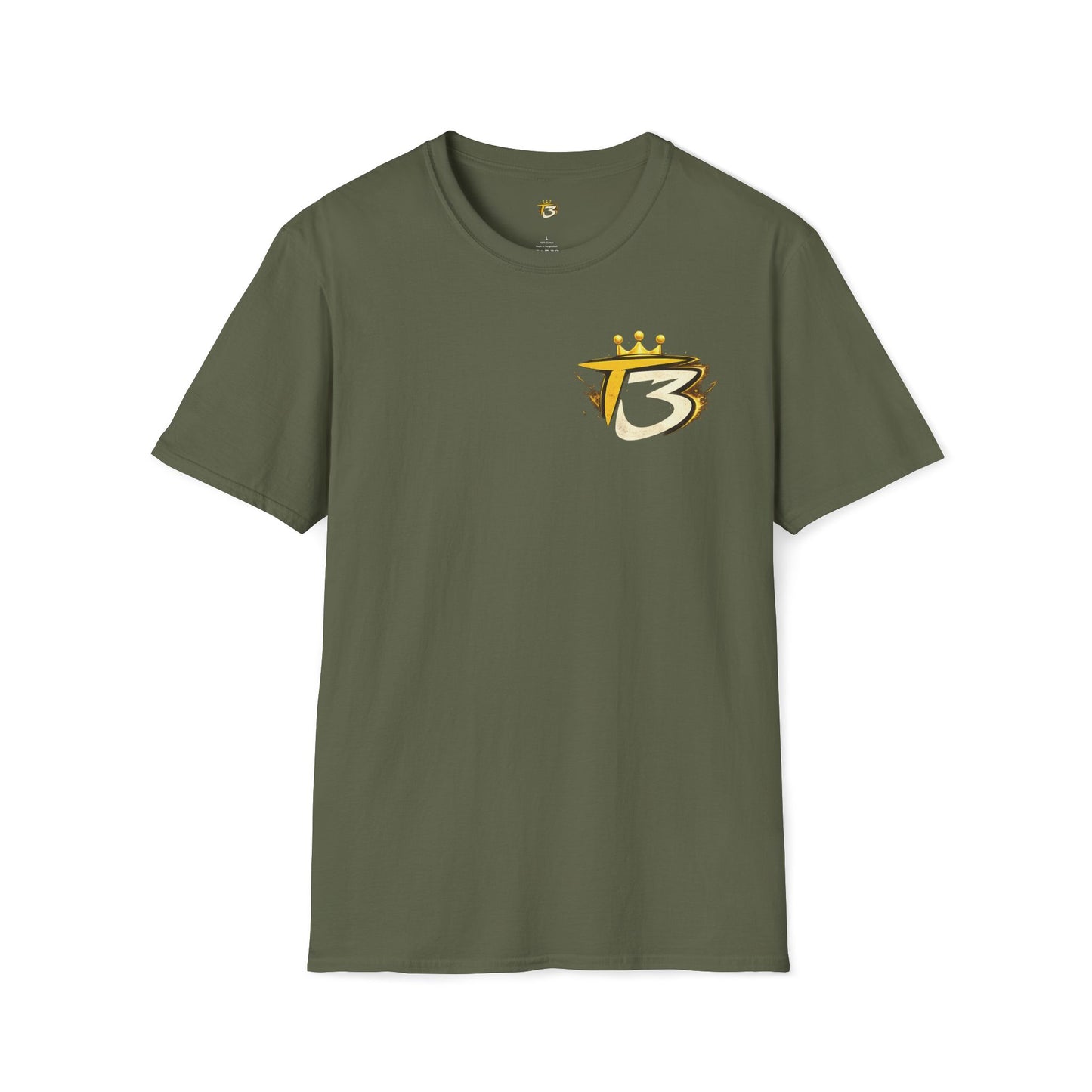 T3 Graphic T-Shirt | Urban Rapper Illustration, Streetwear Tee