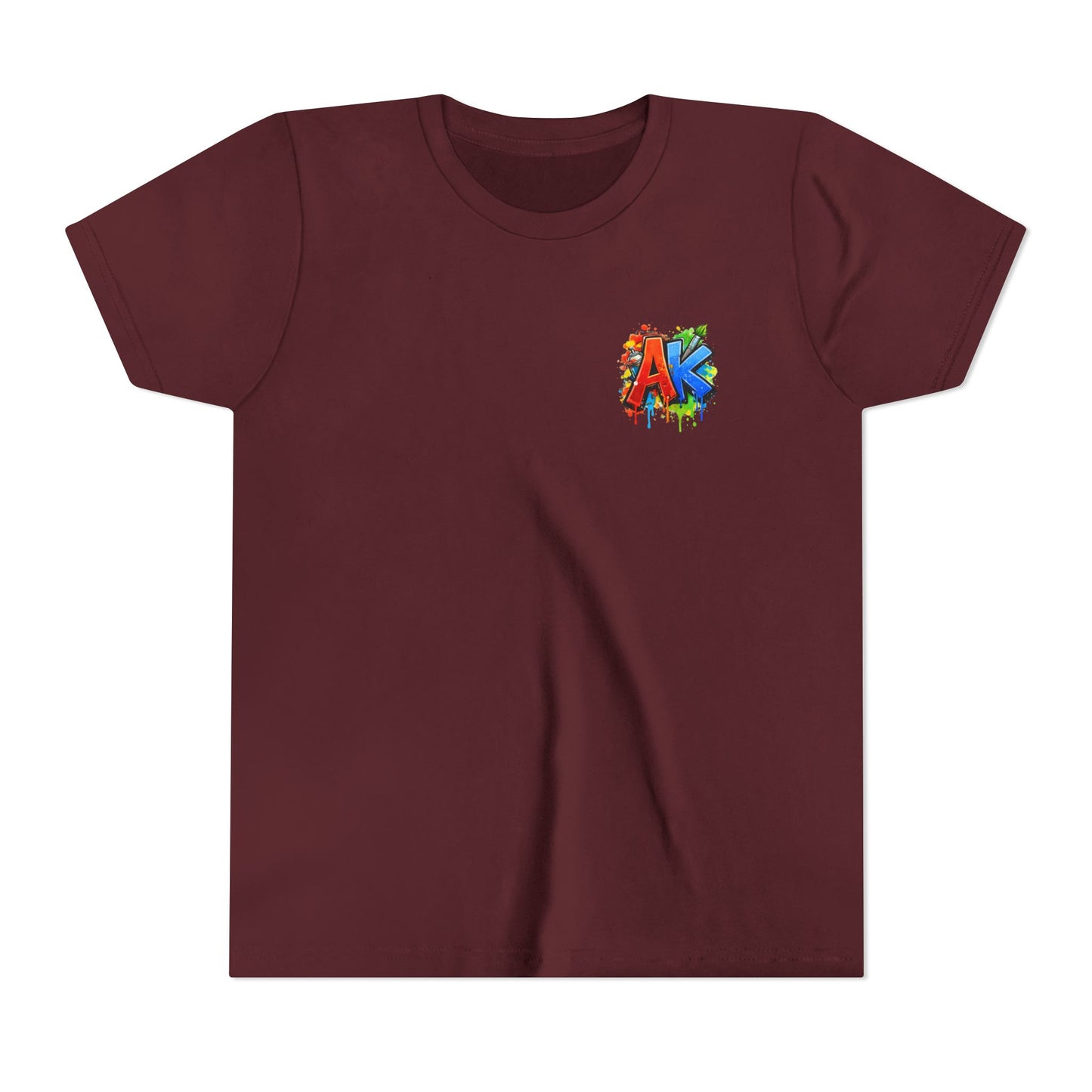 Artistic Kids Youth Tee — Colorful ‘Artistic Kids’ Graphic Shirt for Creative Children