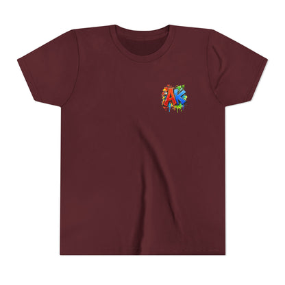 Artistic Kids Youth Tee — Colorful ‘Artistic Kids’ Graphic Shirt for Creative Children