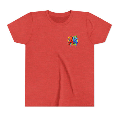 Artistic Kids Youth Tee — Colorful ‘Artistic Kids’ Graphic Shirt for Creative Children