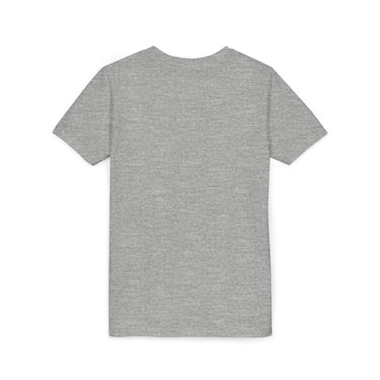 Kids Crowned Script Tee — Youth Short Sleeve T‑Shirt