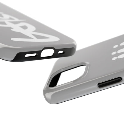 T3 Phone Case — Stylized Crown & Script Graphic Protective Cover
