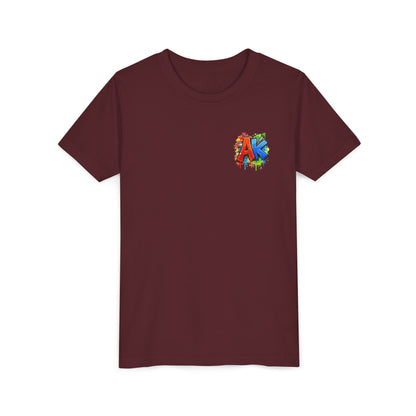 Artistic Kids Youth Tee — Colorful ‘Artistic Kids’ Graphic Shirt for Creative Children