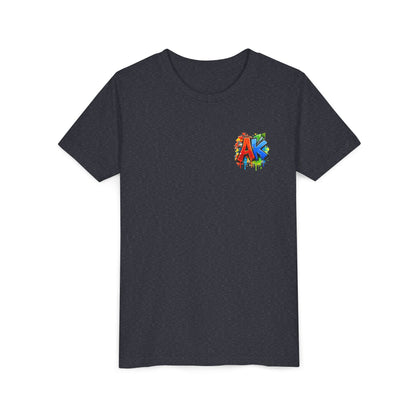 Artistic Kids Youth Tee — Colorful ‘Artistic Kids’ Graphic Shirt for Creative Children