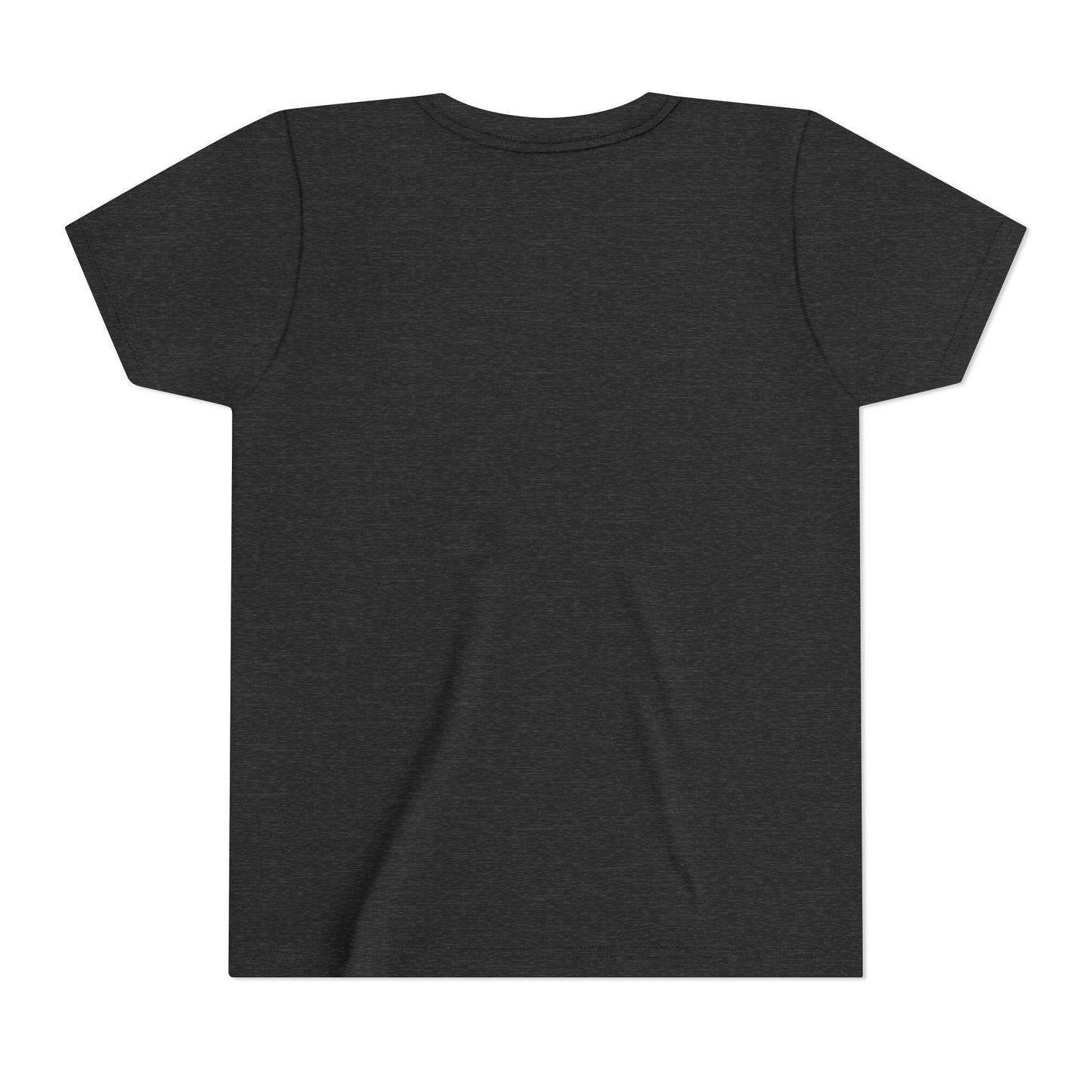 Kids Crowned Script Tee — Youth Short Sleeve T‑Shirt