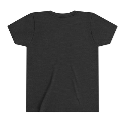 Kids Crowned Script Tee — Youth Short Sleeve T‑Shirt