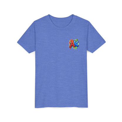 Artistic Kids Youth Tee — Colorful ‘Artistic Kids’ Graphic Shirt for Creative Children