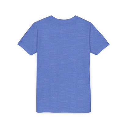 Kids Crowned Script Tee — Youth Short Sleeve T‑Shirt