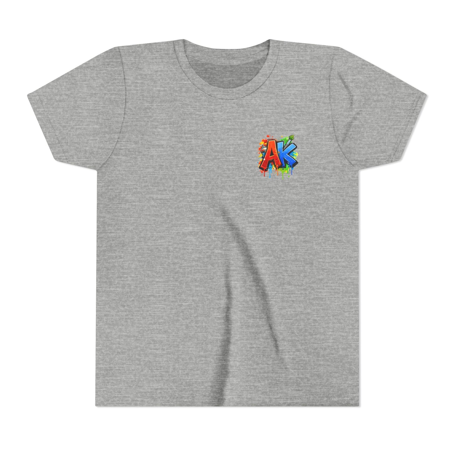 Artistic Kids Youth Tee — Colorful ‘Artistic Kids’ Graphic Shirt for Creative Children