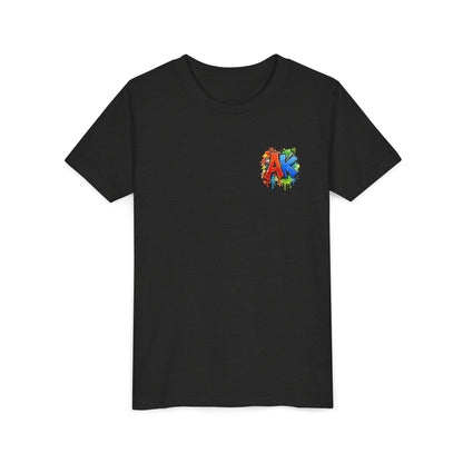 Artistic Kids Youth Tee — Colorful ‘Artistic Kids’ Graphic Shirt for Creative Children