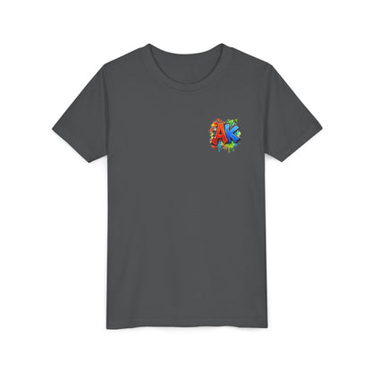Artistic Kids Youth Tee — Colorful ‘Artistic Kids’ Graphic Shirt for Creative Children