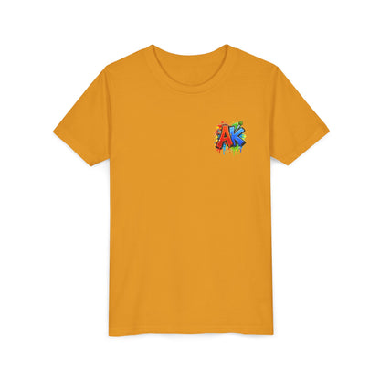 Artistic Kids Youth Tee — Colorful ‘Artistic Kids’ Graphic Shirt for Creative Children