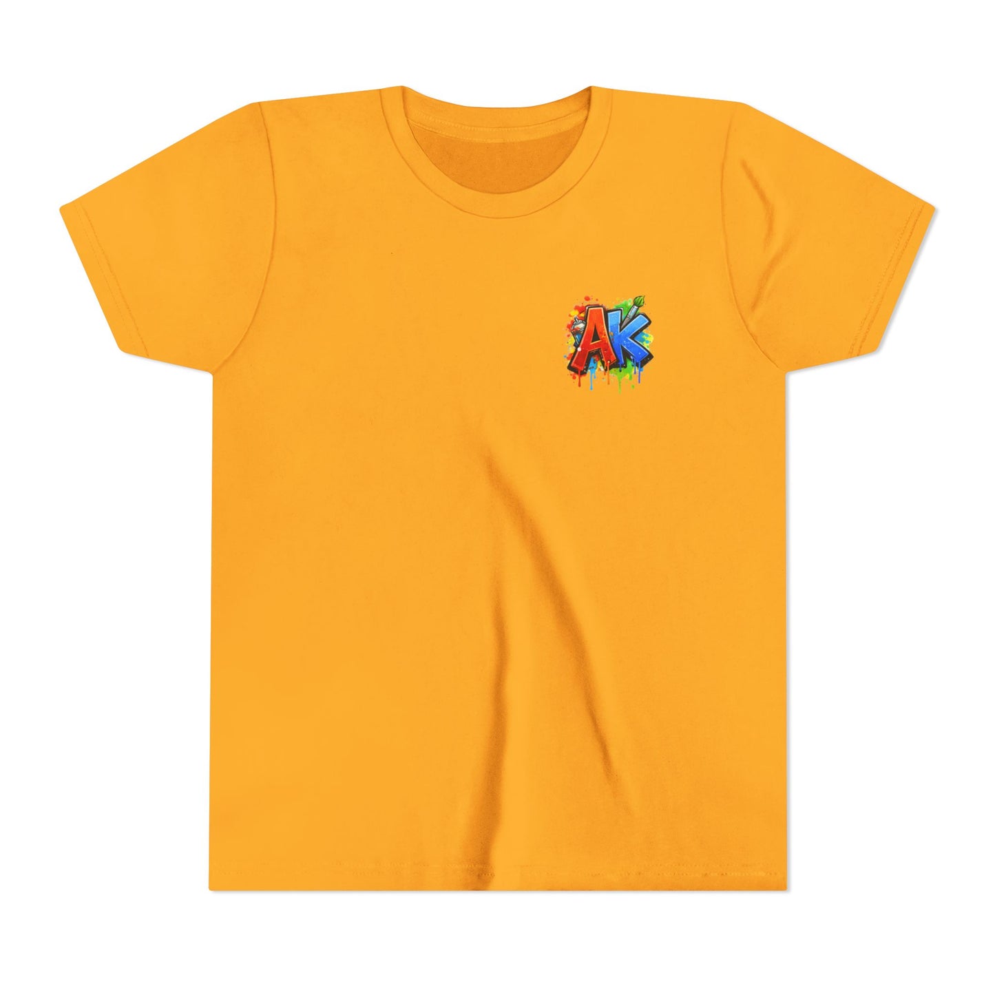 Artistic Kids Youth Tee — Colorful ‘Artistic Kids’ Graphic Shirt for Creative Children