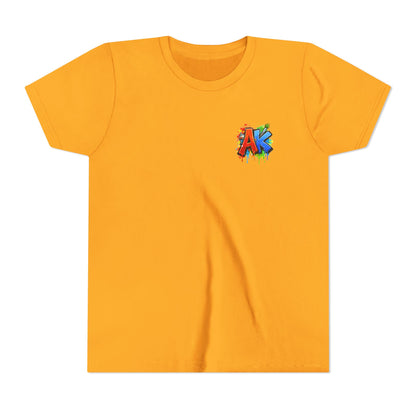 Artistic Kids Youth Tee — Colorful ‘Artistic Kids’ Graphic Shirt for Creative Children