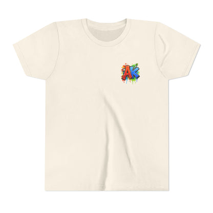Artistic Kids Youth Tee — Colorful ‘Artistic Kids’ Graphic Shirt for Creative Children