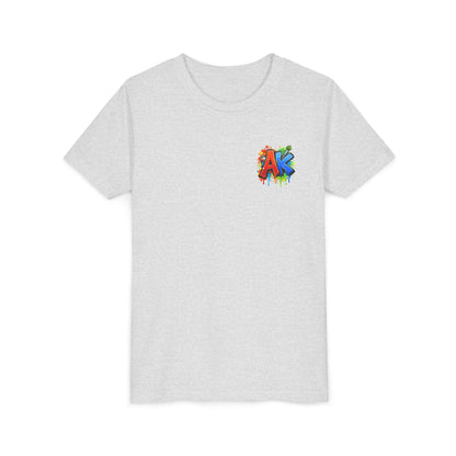 Artistic Kids Youth Tee — Colorful ‘Artistic Kids’ Graphic Shirt for Creative Children