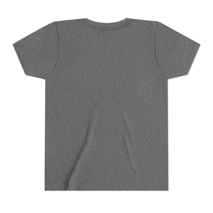 Kids Crowned Script Tee — Youth Short Sleeve T‑Shirt