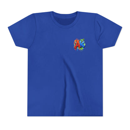 Artistic Kids Youth Tee — Colorful ‘Artistic Kids’ Graphic Shirt for Creative Children