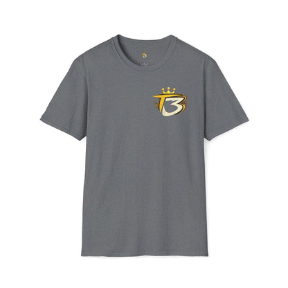T3 Graphic T-Shirt | Urban Rapper Illustration, Streetwear Tee