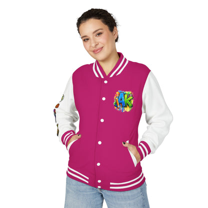 Artistic Kids Letterman Jacket - Colorful Kids Art Club Varsity Jacket