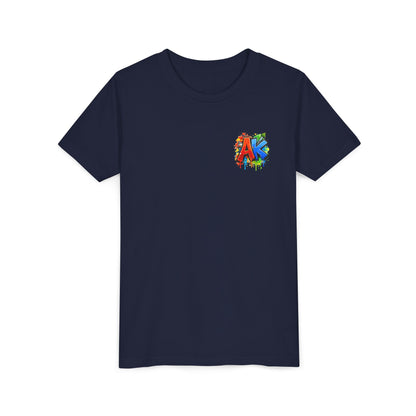 Artistic Kids Youth Tee — Colorful ‘Artistic Kids’ Graphic Shirt for Creative Children