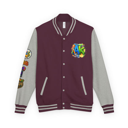 Artistic Kids Letterman Jacket - Colorful Kids Art Club Varsity Jacket