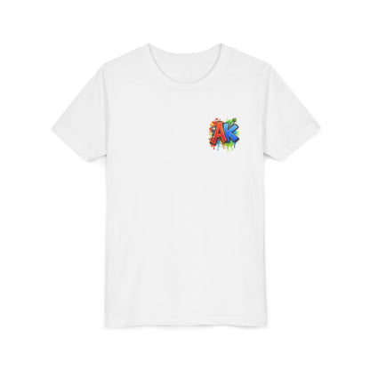 Artistic Kids Youth Tee — Colorful ‘Artistic Kids’ Graphic Shirt for Creative Children