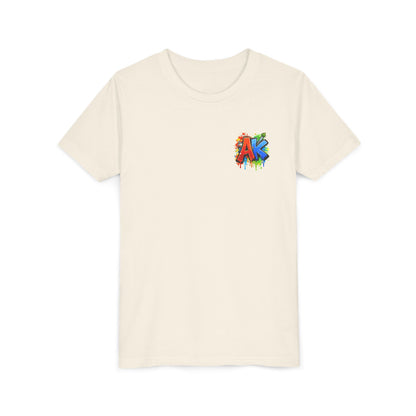 Artistic Kids Youth Tee — Colorful ‘Artistic Kids’ Graphic Shirt for Creative Children