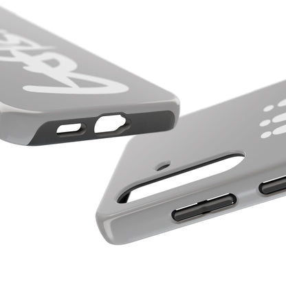 T3 Phone Case — Stylized Crown & Script Graphic Protective Cover