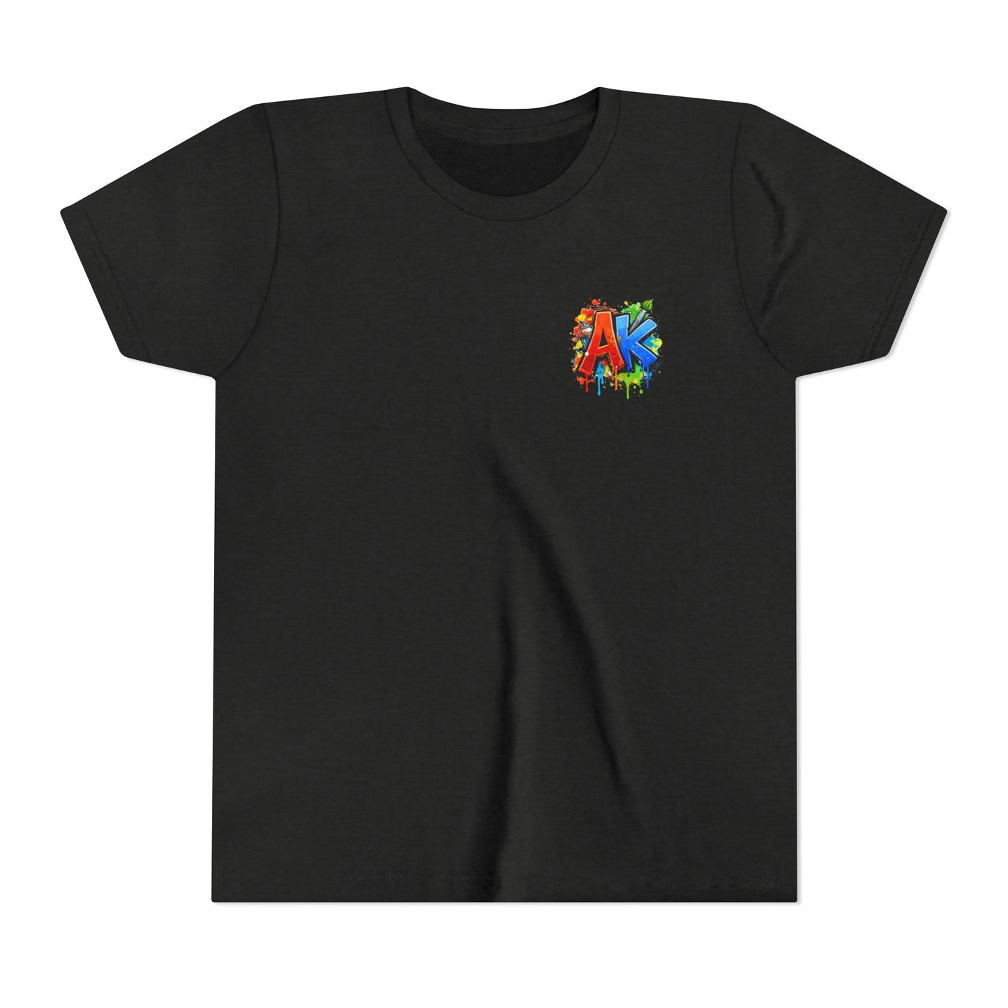 Artistic Kids Youth Tee — Colorful ‘Artistic Kids’ Graphic Shirt for Creative Children
