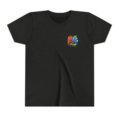 Artistic Kids Youth Tee — Colorful ‘Artistic Kids’ Graphic Shirt for Creative Children