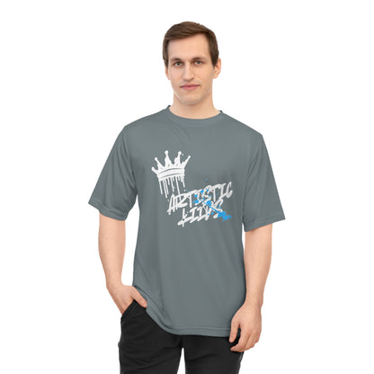 Performance Tee — Artistic King Drip Graphic