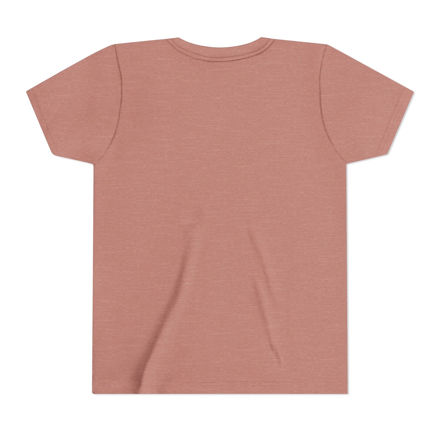 Kids Crowned Script Tee — Youth Short Sleeve T‑Shirt