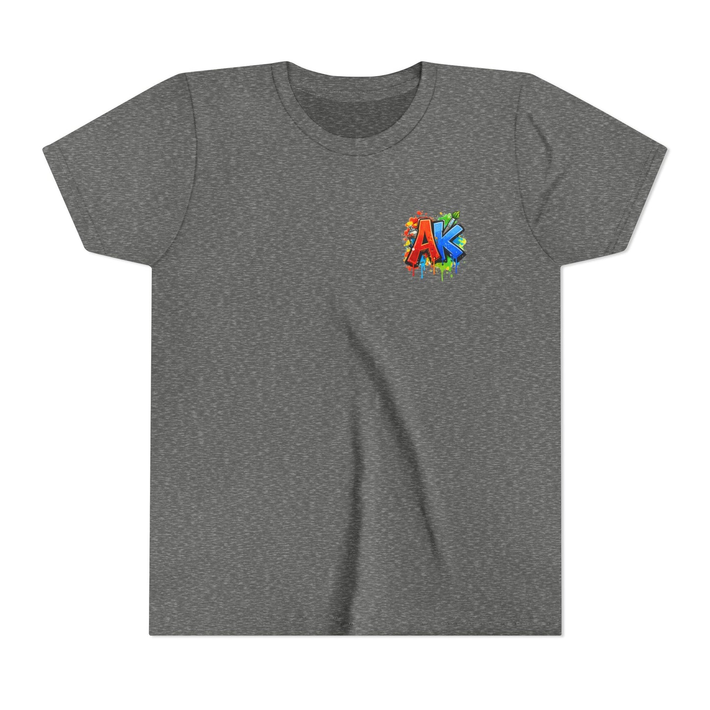 Artistic Kids Youth Tee — Colorful ‘Artistic Kids’ Graphic Shirt for Creative Children