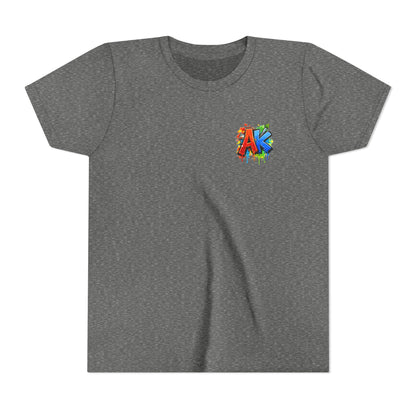 Artistic Kids Youth Tee — Colorful ‘Artistic Kids’ Graphic Shirt for Creative Children
